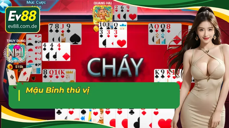Mậu Binh - Game bài MG EV88 được săn đón hàng đầu